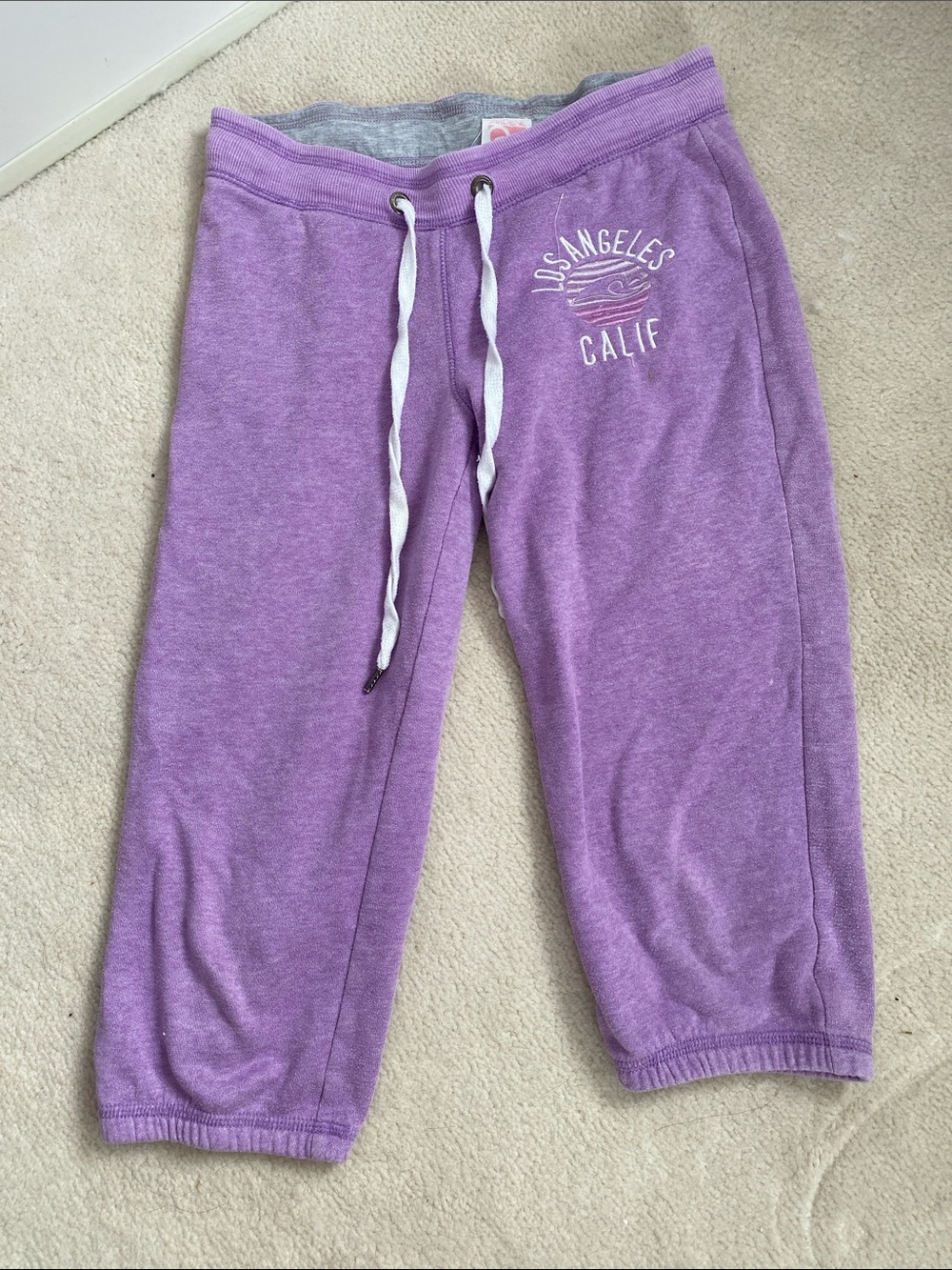 Ardene Purple Capri Sweatpants